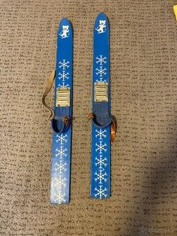 Dětské retro lyže