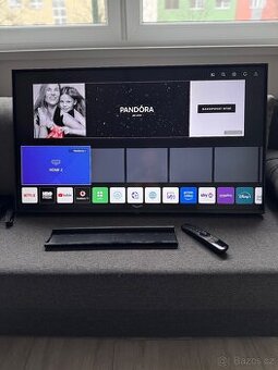 Televize LG 43UP7700 , 43” Černý rám