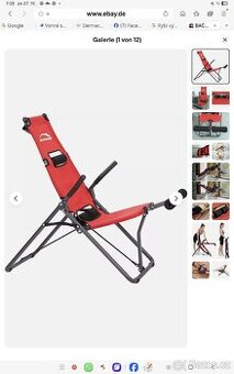 posilovací lehátko Backlounge