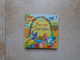 Dětská knížka Pop-Up Garden Usborne