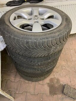 Litá ALU kola Peugeot 307,308 + zimní pneu 205/55R16