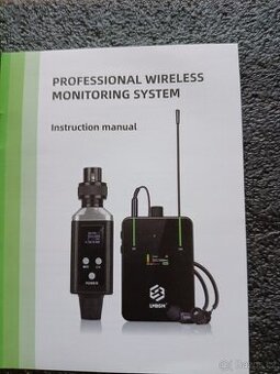 UHF systém pro dynamický mikrofon