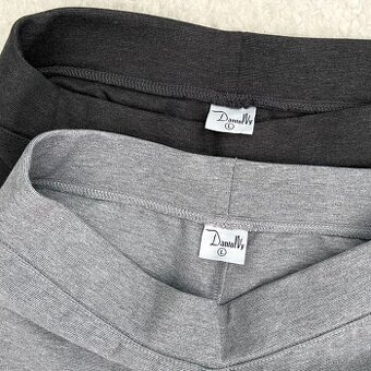 Dámské tepláky úpletové kalhoty set 2ks vel. L. Nové