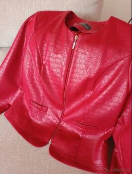 Krásné vín.červ.sako v.44 nové