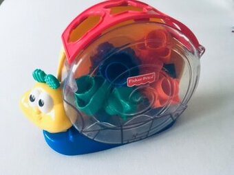 Vkládací hudební hlemýžď Fisher Price - od 6měs