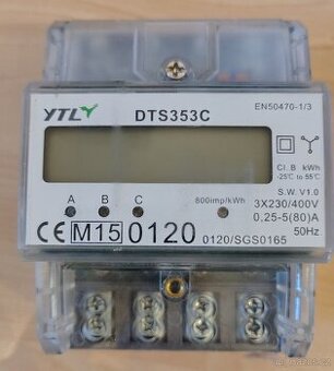 Elektroměr 3 f Eleman DTS 353