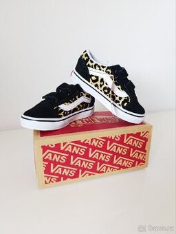 Nové botičky Vans kids leopard vel 24