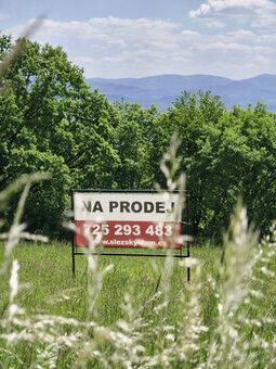 Pozemek 2.406 m² s možností výstavby RD, výhled na Beskydy, 