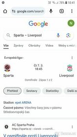 Fotbal liverpool vs ac sparta