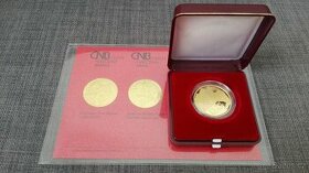 5000 Kč Zlatá mince Hrad Buchlov - PROOF, TOP stav - 1