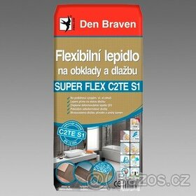 flexibilní lepidlo na obklady a dlažbu SUPER FLEX 25kg