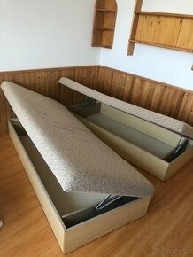 Válendy palandy postele s úložným prostorem