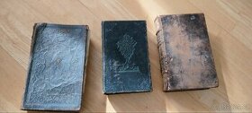 Staré náboženské barokní knihy psané švabachem