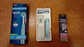 Zubní kartáček Oral-B Pro 1 500 Cross Action + 4 hlavice