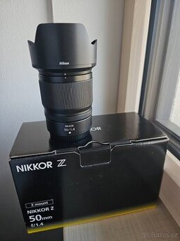 Nikon Z 50 mm f/1,4 + Filtr (záruka)