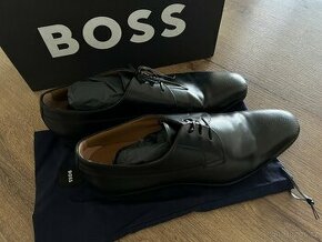 HUGO BOSS NOVÉ - pánské společenské boty, vel. 44 a 45
