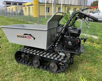 pásový dumper, stavební kolečko, železný kůň, dumper