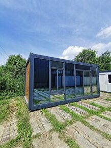 Obytný kontejner PMP 3x6 prosklená stěna