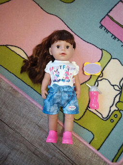 Baby Born Play Starsi sestricka brunetka 43 cm