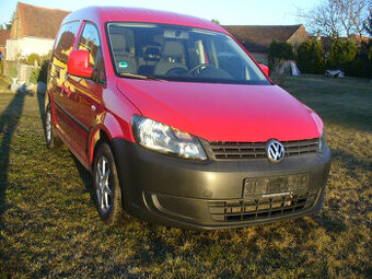 VW Caddy 1.2TSI 77kW, r.v.2014, naj. 223 tis.km.