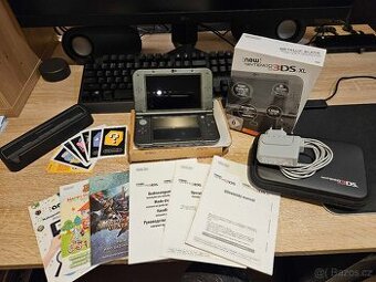 NINTENDO NEW 3DS XL - KOMPLETNE CZ BALENIE + HRY