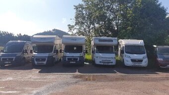 Obytny vuz - karavan - pronajem ADRIA - ELNAGH - BARON -