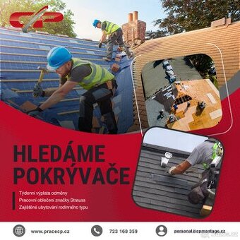 Práce v Německu s týdenní výplatou - možno IHNED - pokrývač