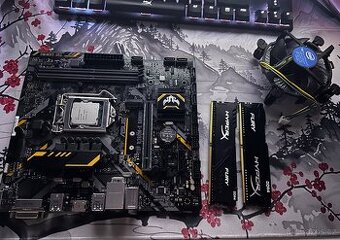 Zakladní deska, Procesor i5-9400F, 16GB ram, zdroj 600W