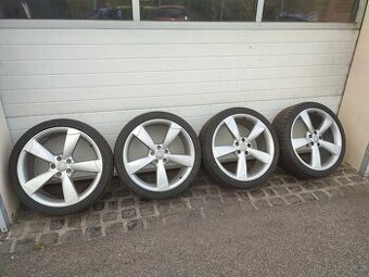 Prodám originální kola 255/35/20na Audi a6 Rotory