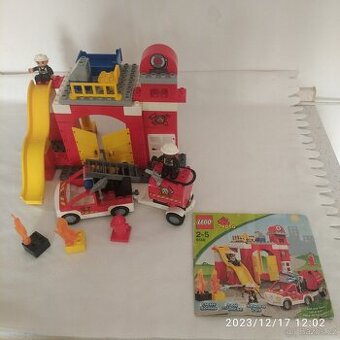 Lego duplo 6168 hasičská stanice, hasiči