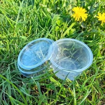 Plastový kelímek - PP transp.,čistý objem 100ml,průměr 75mm