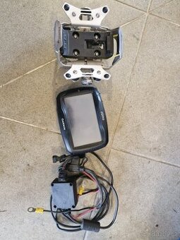 Garmin Zumo 390LM držák Touratech + nabíjecí sada