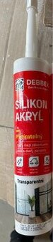 Silikon akryl tmel - transparentní