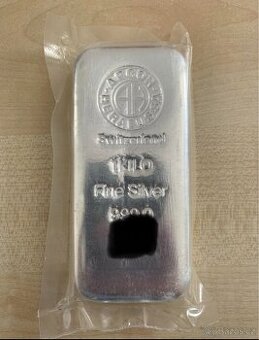 Investiční Stříbrný Slitek ARGOR - HERAEUS 1kg