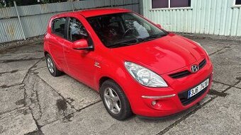 HYUNDAI I20 LPG 1,4 73 KW,ROK 2009,NAJ 168 TKM,PLNĚ POJÍZDNÉ
