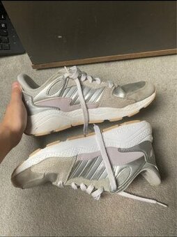 Adidas Sneakersy Chaos J EF7224 Stříbrná