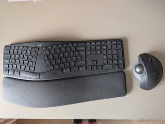Logitech Ergo K860 + Logitech MX Ergo