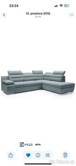 Krásná rohová sedací souprava Greco-pravý roh