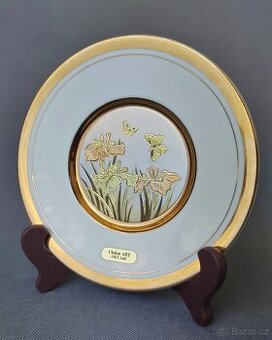 Sada krásných dekorativních talířů "Chokin ART" s 24k zlat