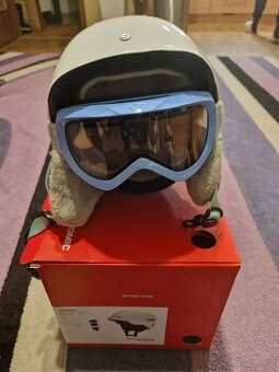 Lyžařská helma Atomic Revent Jr. 51-545+brýle