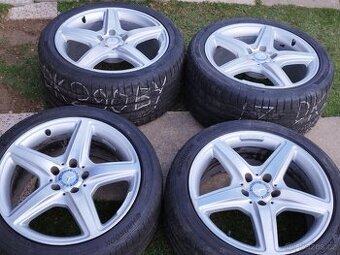 Alu kola mercedes amg 5x112 r18 s pneu letni