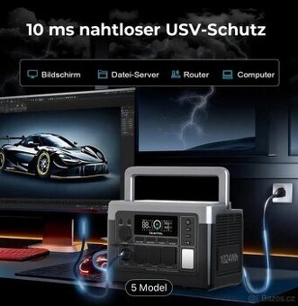 Přenosná elektrická napájecí stanice OUKITEL P1000 Plus – 10