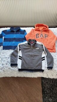 Chlapecký značkový svetr, mikina a bunda na 4-5 let