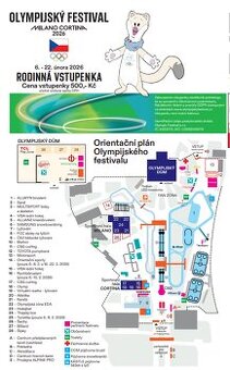 Olympijský festival v ČB - rodinná vstupenka