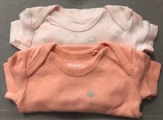 Dívčí body s krátkým rukávem vel.62/68 a vel.62