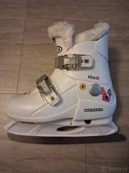 Dívčí brusle nastavitelné vel. 22-24 cm