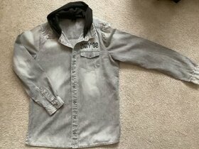 Košile s dlouhým rukávem s kapucí zn. Y.F.K.