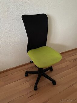 Kancelářská židle FRESH - zelená/černá