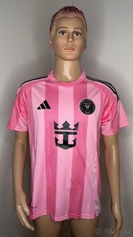Inter Miami CF Adidas Dres – růžový, skvělý stav