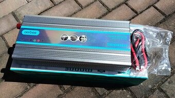 Měnič 12V - 230V , 5000W - NOVÝ